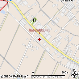 埼玉県越谷市小曽川563周辺の地図
