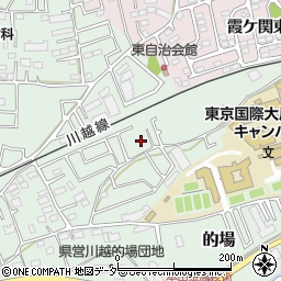 埼玉県川越市的場2464-12周辺の地図