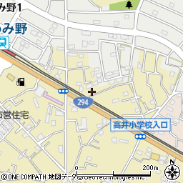 茨城県取手市野々井234-7周辺の地図