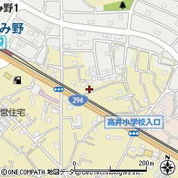 茨城県取手市野々井234-8周辺の地図
