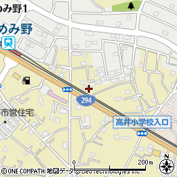 茨城県取手市野々井234周辺の地図