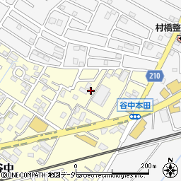 茨城県取手市谷中129周辺の地図
