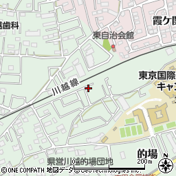 埼玉県川越市的場2464-72周辺の地図