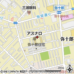 埼玉県越谷市弥十郎737周辺の地図