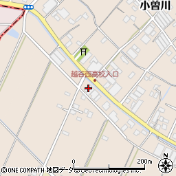 埼玉県越谷市小曽川561周辺の地図