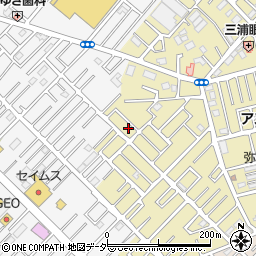 埼玉県越谷市弥十郎51周辺の地図