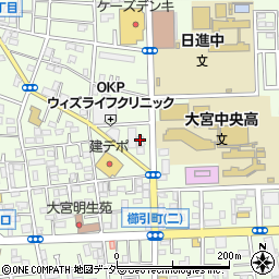 創庫生活館大宮櫛引店周辺の地図