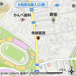 寺師医院周辺の地図