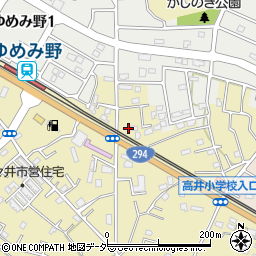 茨城県取手市野々井236-2周辺の地図