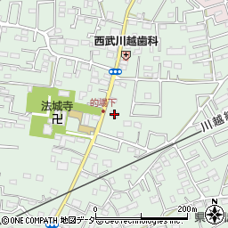埼玉県川越市的場2453-2周辺の地図