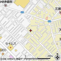 埼玉県越谷市弥十郎49周辺の地図