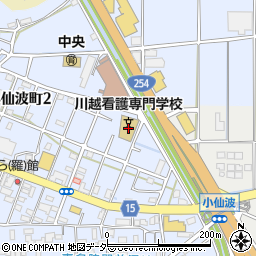 川越市医師会医師会館周辺の地図