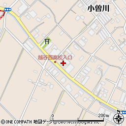 埼玉県越谷市小曽川377周辺の地図