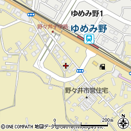 茨城県取手市野々井916-1周辺の地図