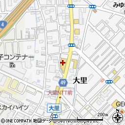 ネッツトヨタ埼玉越谷北店周辺の地図