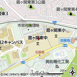 川越市立霞ヶ関東中学校周辺の地図