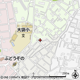 埼玉県越谷市恩間40周辺の地図