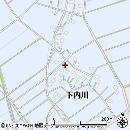 埼玉県吉川市下内川1217周辺の地図