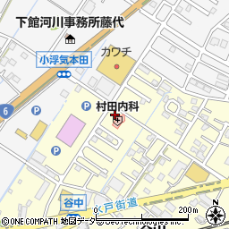 茨城県取手市谷中34周辺の地図