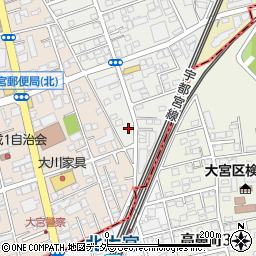 梅津クリーニング店周辺の地図