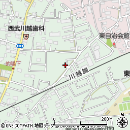 埼玉県川越市的場2440-5周辺の地図
