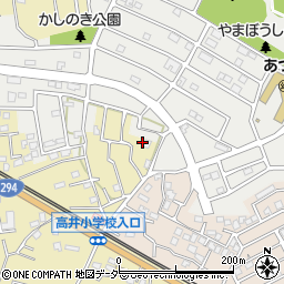 茨城県取手市野々井252周辺の地図