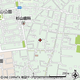 埼玉県川越市的場1965-11周辺の地図
