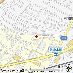 茨城県取手市谷中131周辺の地図