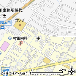 茨城県取手市谷中39周辺の地図
