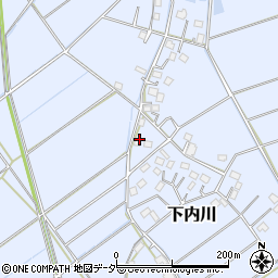 埼玉県吉川市下内川1195周辺の地図