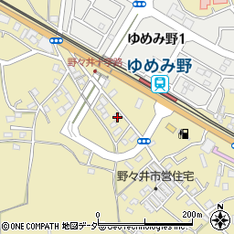 茨城県取手市野々井917-3周辺の地図
