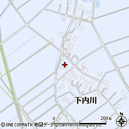 埼玉県吉川市下内川1196周辺の地図