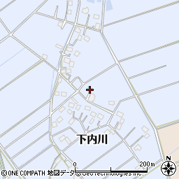 埼玉県吉川市下内川1621周辺の地図