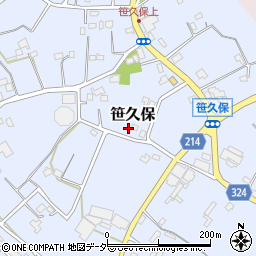 埼玉県さいたま市岩槻区笹久保1825周辺の地図