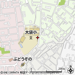 埼玉県越谷市恩間8周辺の地図