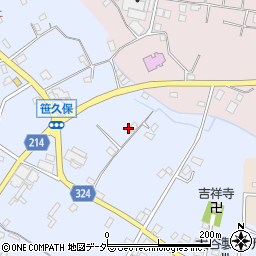 埼玉県さいたま市岩槻区笹久保758周辺の地図