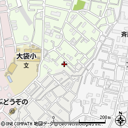 埼玉県越谷市恩間26周辺の地図