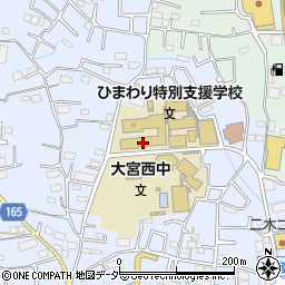 総合療育センターひまわり学園周辺の地図