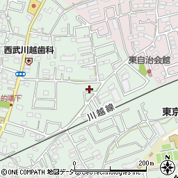 埼玉県川越市的場2440-15周辺の地図