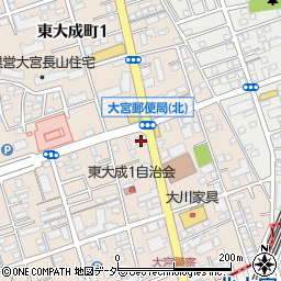 東和銀行大宮北支店 ＡＴＭ周辺の地図