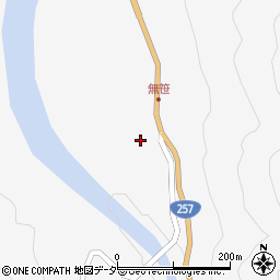 岐阜県下呂市馬瀬黒石1442周辺の地図