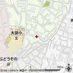 埼玉県越谷市恩間26-27周辺の地図