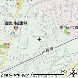 埼玉県川越市的場2440-8周辺の地図