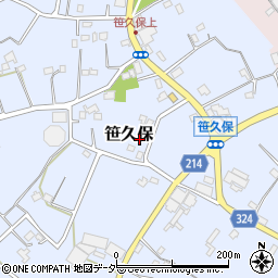 埼玉県さいたま市岩槻区笹久保1822周辺の地図