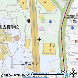 日進レンタカー株式会社　大宮営業所周辺の地図