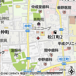 加賀屋化粧品店周辺の地図