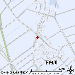 埼玉県吉川市下内川1653周辺の地図