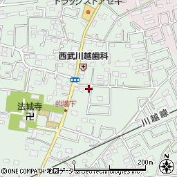 埼玉県川越市的場2444周辺の地図
