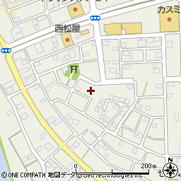 埼玉県越谷市大道238周辺の地図
