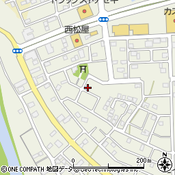 埼玉県越谷市大道231周辺の地図